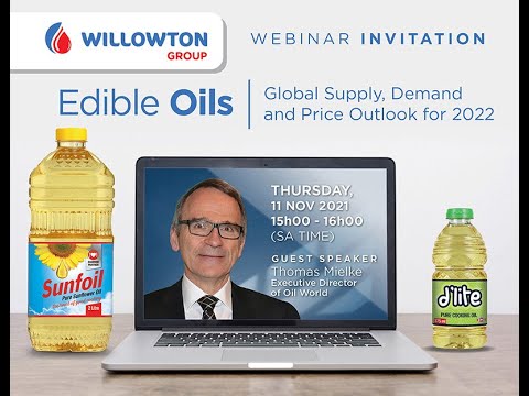 Willowton Group Edible Oils Webinar with Thomas Mielke 11Nov21