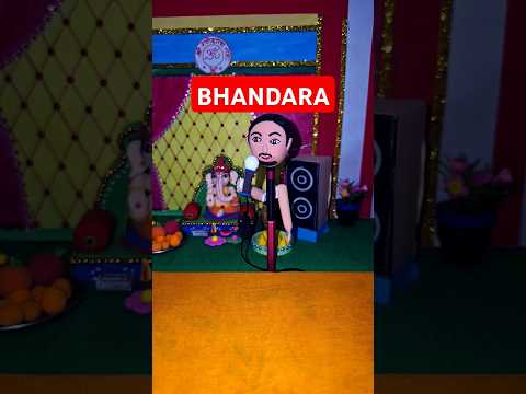 Bhandara khane ke chakker me ye kya ho gya Anaya ke sath #clayart #funny #emotional #ytshorts