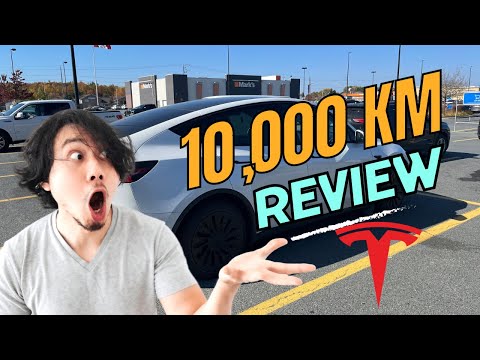 2023 Tesla Model Y RWD 10,000 Km Review | Battery Range, Charging, and More!