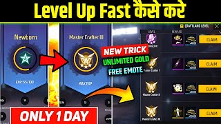 Craftland Exp 10 Din Main Max Kaise Kare | Craftland Emote Kaise Milega | Craftland Level Up Tips