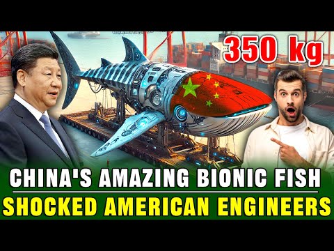 UNBELIEVABLE! China Develops 350kg Advanced Bionic Whale Shark, Shocking American Engineers!