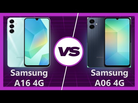 Samsung A16 4G Vs Samsung A06 4G Detailed Comparison