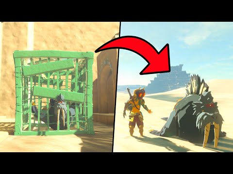 STEALING Riju's Sand Seal! | Zelda: Tears of the Kingdom