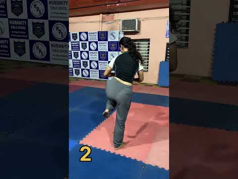 Learn back kick 🔥 #selfdenfense #martialarts #youtube #selfdefensetechniques #defensetechniques