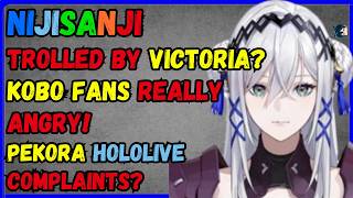 Victoria TROLLS Nijisanji? Kobo fans ANGRY, Hololive Pekora COMPLAINTS?