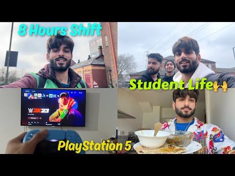 Punjabi Student Life In UK🇬🇧|| My Daily Routine || Night Shifta Wale🔥|| Vlog