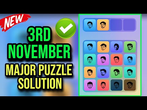 3 November Major puzzle durov Solved Today |Major Daily combo card 3 November |Major Puzzle Solution