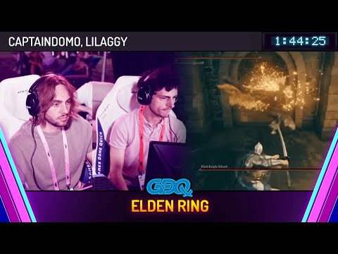 Elden Ring by CaptainDomo and LilAggy in 1:44:25 - Games Done Quick Express 2024