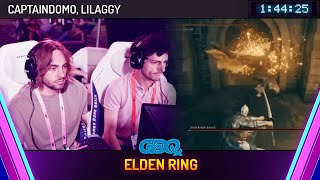 Elden Ring by CaptainDomo and LilAggy in 1:44:25 - Games Done Quick Express 2024