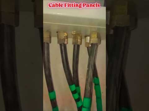 Cable Glands Connection 😱😀 | Glands installation #shorts #viral