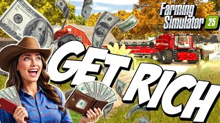 Ways to Make Money and get RICH in Farming Simulator 25