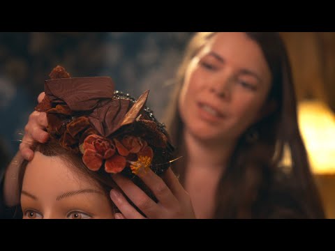 Historical Headdresses, Hair Play, Adjustments | ASMR cozy basics (soft spoken)