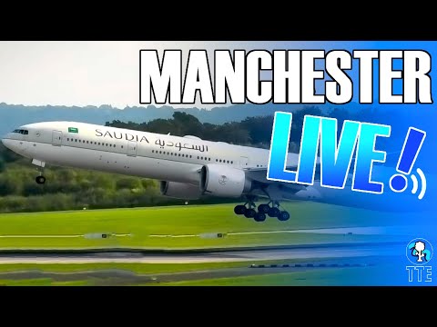 Manchester Airport Live! Stunning Close Up GROUND OPS! #planespotting #manchesterairportlive