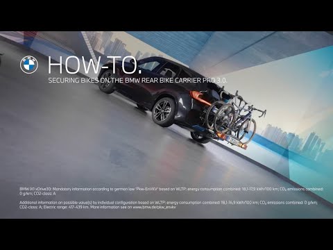 How To Secure up to Three Bikes onto the BMW Rear Bike Carrier 3.0.