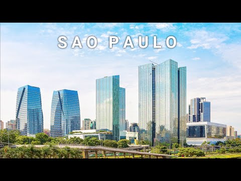 sau paulo, Brazil City In 4K |