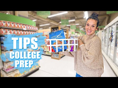 Tips for College prep food shopping