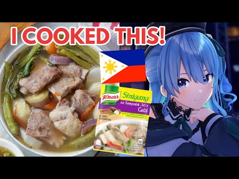 Suisei Can Cook This Filipino Dish