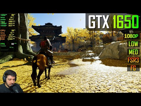 GTX 1650 - Ghost of Tsushima