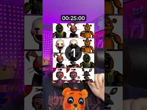 FNAF PUZZLE SPEED RUN! (fail) #fnaf #fivenightsatfreddys #fnafmeme