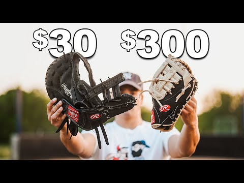 $30 VS $300 First Base Glove (Does it Really Matter?)