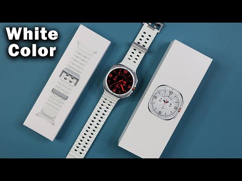 Samsung Galaxy Watch 7 Ultra (WHITE Color) - Unboxing & Detailed Review