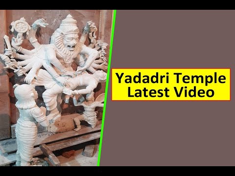 Yadadri Temple Latest renovation work || Yadadri Temple Yadagirigutta Telangana