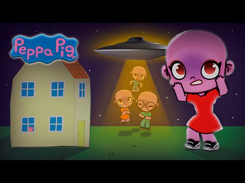 🔴PEPPA PIG STOLEN BY UFO🛸 IN AVATAR WORLD LIVE👽