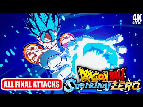 All Of Fusion Form Of Goku and Vegeta Final Attacks DRAGON BALL SPARKING ZERO In 4K 60FPS