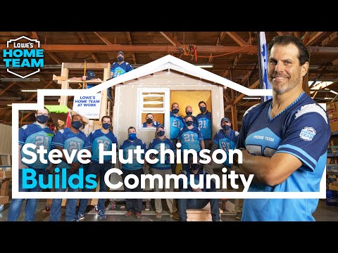 Building Community in Seattle with Steve Hutchinson and the Lowe's Home Team | Lowe's x NFL