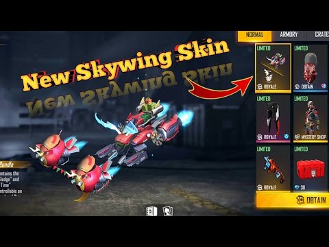 New Skywing Skin in Free Fire 😀😀😀😀😀.