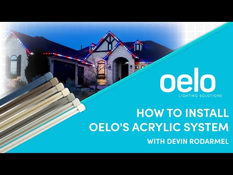 Oelo Installation Video for Acrylic Systems Purchased after March 15, 2024