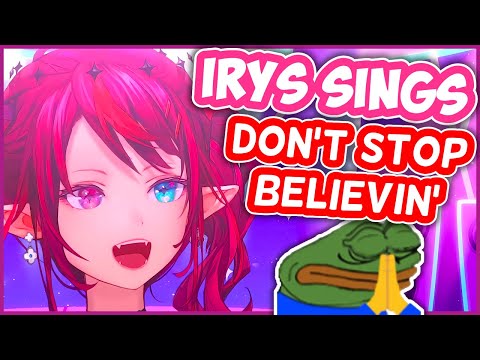 Don't Stop Believin' - IRyS | HololiveEN Karaoke [UNARCHIVED]