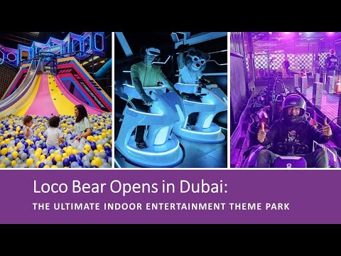 Loco Bear Dubai: The Ultimate Indoor Fun for Kids & Families #dubai #indoorgames