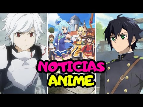 KONOSUBA VUELVE con un NUEVO ANUNCIO IMPORTANTE