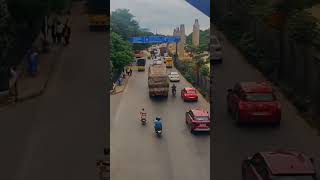 Banglore highway traffic beautiful view #shorts