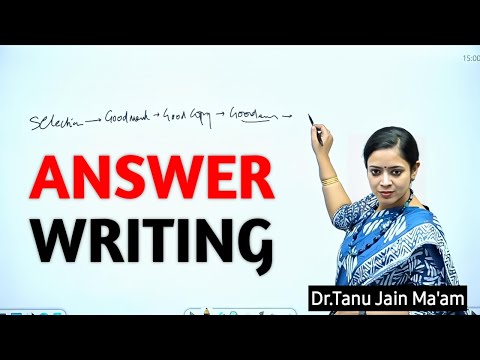 Master UPSC Answer Writing! | Answer Writing Tips | Dr. Tanu Jain Ma'am @Tathastuics