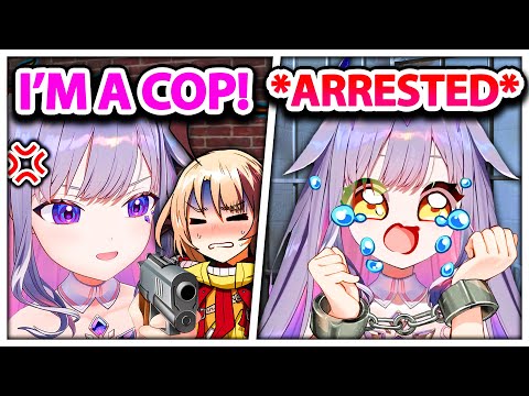 Biboo Gets ARRESTED and Sent to JAIL by Oozora Police Despite being A Cop |Hololive|