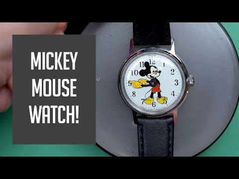 1968 Timex Mickey Mouse Vintage Watch Restoration