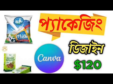 প্যাকেজিং ডিজাইনিং ➤product packaging $120