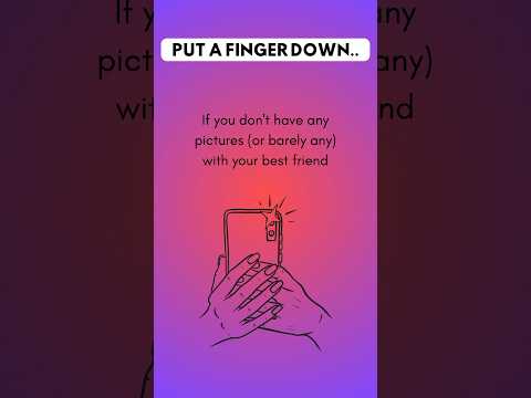 Put a finger down | best friend edition #putafingerdown