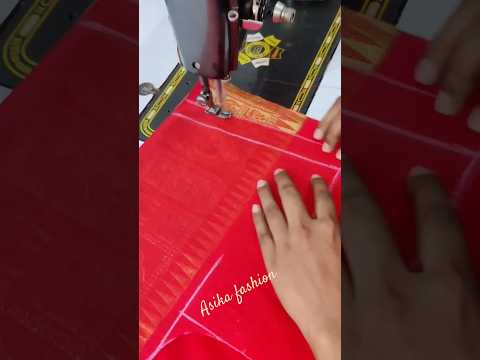 blouse sewing easy tacnique. #sewinghacks #shortvideo #shorts #short #sew #blouse #tipsandtricks