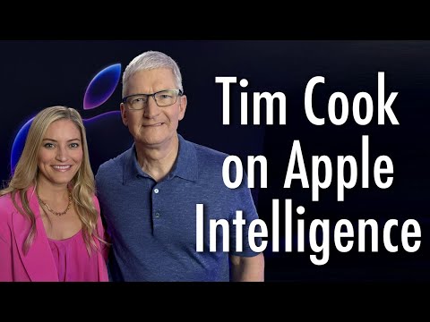 Tim Cook on Apple Intelligence, Privacy and more! WWDC 2024 Interview