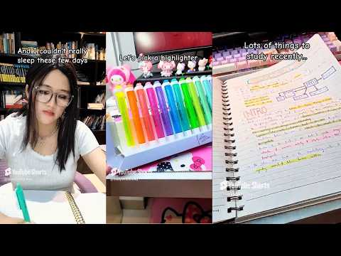 STUDY MOTIVATION | Study Vlog Tiktok Compilation