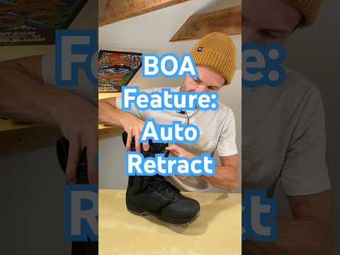 What makes a good snowboard boot? / BOA Coiler Feature Explained #snowboarding #snowboardgear