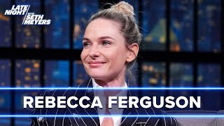 Rebecca Ferguson Completely Takes Over Seth’s Interview (Extended)