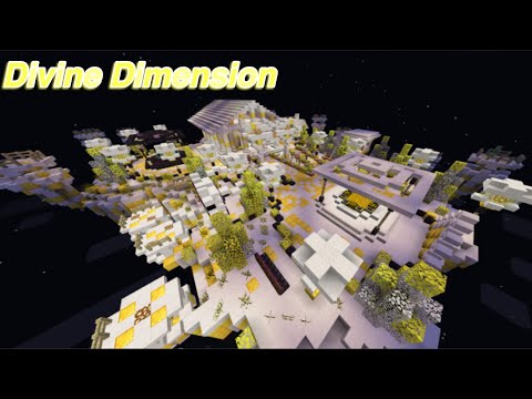 Minecraft | DIVINE DIMENSION (Epic Weapons, More Mobs & Blocks!) | Mod Showcase