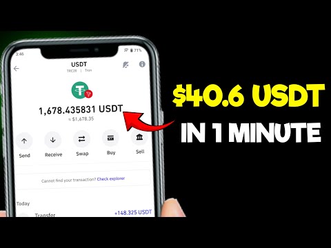 Guy's just withdraw $40.6 in 1 Minute now ◾ USDT Earning Site 2024 | USDT Mining Site