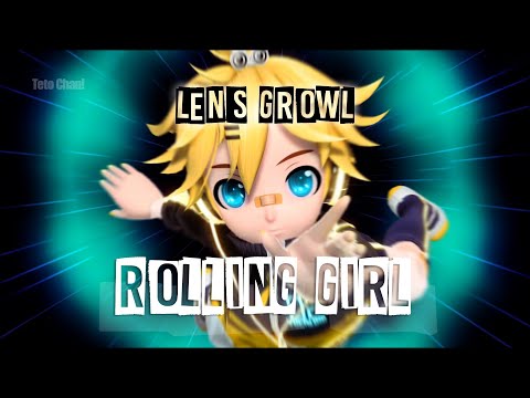 【 LEN's GROWL 】 ROLLING GIRL 【 HARD ROCK VER 】