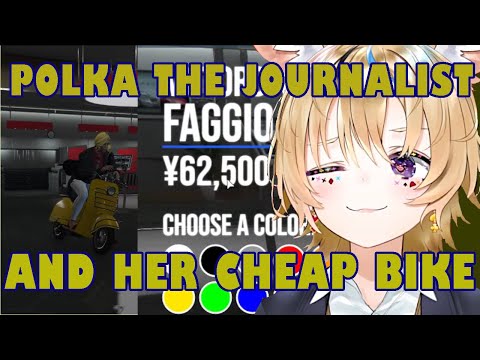 [hololive] A Tale of Journalist Polka and One Cheap Motorcycle [ #holoGTA ]