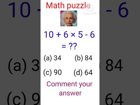 Math puzzle || #math #quizgame #quiz #mathematics #gkquestion